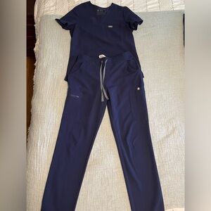 Navy blue Scrub set